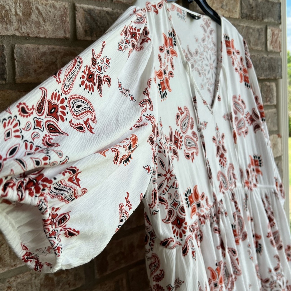 🍒💣 Torrid boho plus size tunic gauze style dress - Picture 4 of 12